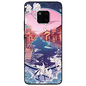 Ốp lưng in cho Huawei Mate 20 Pro Mẫu Khung Cảnh
