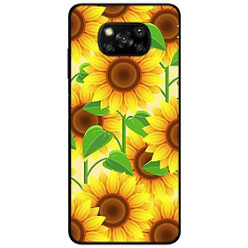 Ốp lưng dành cho Xiaomi Poco X3 mẫu Hoa Vàng