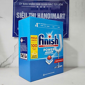 Viên Rửa Bát Finish Powerball Classic Hộp 100 Viên - Nhập khẩu từ Đức