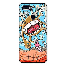 Ốp Lưng in cho Oppo F9 Mẫu Yêu Quái Cười - Hàng Chính Hãng