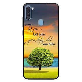 Ốp lưng dành cho Samsung A11 mẫu Tâm Bất Biến