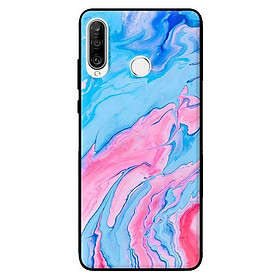 Ốp in cho Huawei P30 Lite Đá Xanh Hồng - Hàng chính hãng