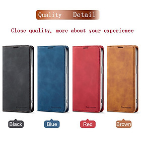 Bao da dạng ví cho iPhone 13 , 13 Pro , 13 Pro Max , 14 , 14 Pro Max , 14 Pro , 14 Plus , 15 , 15 Pro , 15 Plus , 15 Pro Max , 16 Pro , 16 , 16 Plus , 16 Pro Max hiệu Forwenw có ngăn cài thẻ, đựng tiền - Hàng chính hãng