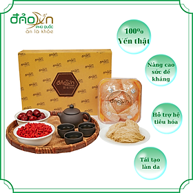 Yến sào Đảo Yến Phú Quốc - Tổ yến Hồng tinh chế nguyên sợi - Hỗ trợ sức khỏe - Tăng sức đề kháng, hệ miễn dịch - Tổ yến cho bé