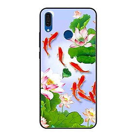 Ốp Lưng in cho Huawei Y9 2019 Mẫu Đàn Cá Koi - Hàng Chính Hãng