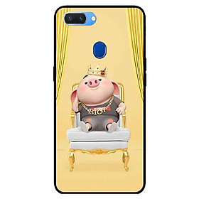 Ốp lưng in cho Realme 2 Mẫu Heo Vua