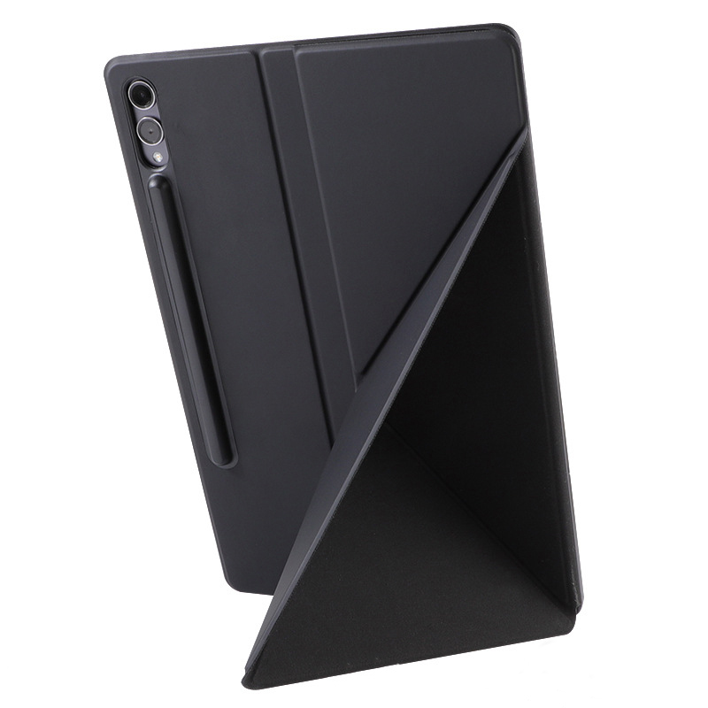 Bao da cho Samsung Galaxy Tab S10 FE+/S10 FE/S9/S9 FE/S9+/S10+ nam châm nắp gập tam giác Zaki Magnetic Cover - Hàng Chính Hãng