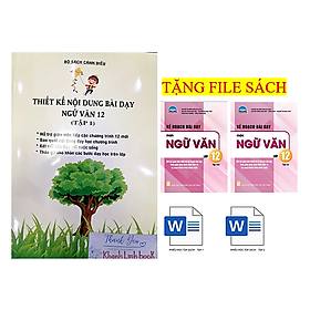 Sách - Thiết kế nội dung bài dạy ngữ văn 12 - tập 1 ( bộ cánh diều )