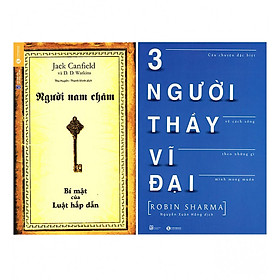 Combo Người Nam Châm - Bí Mật Của Luật Hấp Dẫn (Tái Bản) +  Ba Người Thầy Vĩ Đại (Tái Bản)