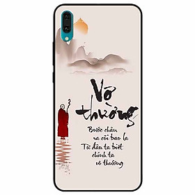 Ốp lưng in cho Huawei Y7 Pro 2019 Mẫu Vô Thường Bước Chân