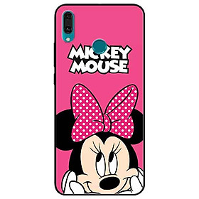 Ốp lưng in cho Huawei Y9 2019 Mẫu Cô Gái Đội Nón