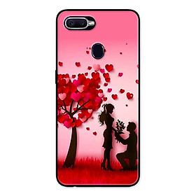 Ốp Lưng in cho Realme 2 Mẫu NỀN TRÁI TIM 1 - Hàng Chính Hãng