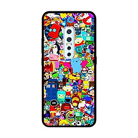 Ốp Lưng in cho Vivo V17 Pro Mẫu Màu Sắc 4 - Hàng Chính Hãng