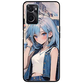 Ốp lưng cho Oppo Realme 10 - C11 2021 - C65 4G - C67 - C20 - Poco X6 5G - Anime Cô Gái Áo Jean - Hàng Chính Hãng