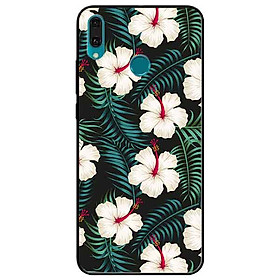Ốp lưng in cho Huawei Y9 2019 Mẫu Hoa Trắng