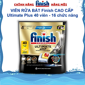 Viên rửa bát Finish Quantum Powerball 60 tabs