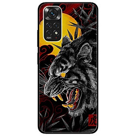 Ốp lưng dành cho Xiaomi Redmi Note 11 4G - Hổ Trăng Vàng