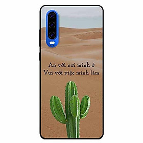 Ốp lưng in cho Huawei P30 Mẫu An Với Nơi Mình Ở