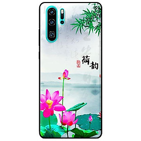 Ốp in cho Huawei P30 Pro Sen Hồng - Hàng chính hãng