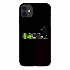 Ốp lưng in cho Iphone 11   Cạn Pin