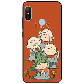 Ốp lưng dành cho Xiaomi Redmi Note 5 Pro mẫu Tứ Không