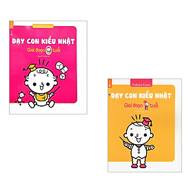 Combo 2 Quyển Dạy Con Kiểu Nhật - Giai Đoạn 0 Tuổi + Giai Đoạn 1 Tuổi
