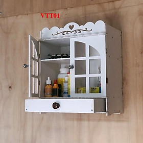 Tủ thuốc gia đình treo tường VTT01 - Nội thất lắp ráp