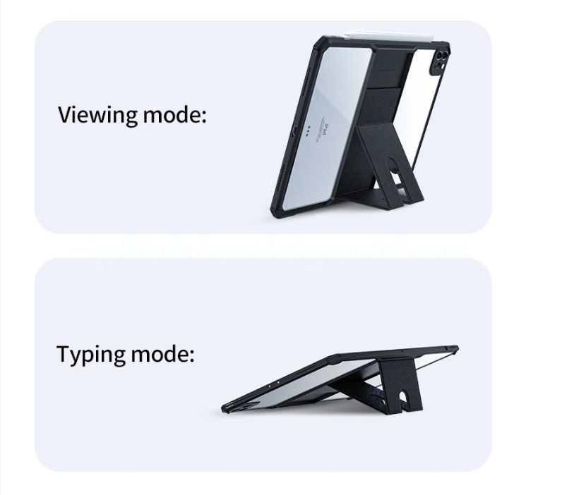 Ốp Lưng Chống Sốc Mặt Lưng Trong Suốt Bảo Vệ Cho iPad Air 5 2022 - hàng nhập khẩu