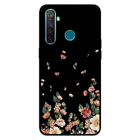 Ốp Lưng in cho Realme 5 Mẫu Hoa Ngũ Sắc - Hàng Chính Hãng