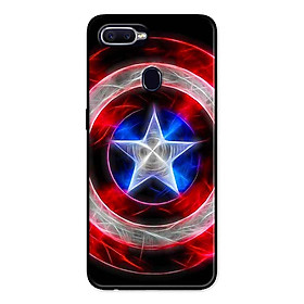 Ốp Lưng in cho Oppo A5s Mẫu Khiên Đội Trưởng 1 - Hàng Chính Hãng