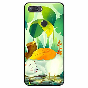 Ốp lưng dành cho Xiaomi Mi 8 Lite mẫu Gấu Ngủ Đông
