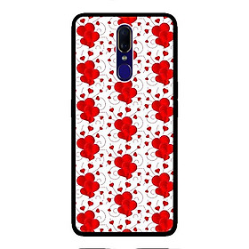 Ốp lưng cho Oppo F11 NỀN TRÁI TIM 1 - Hàng chính hãng