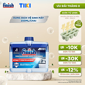 Dung Dịch Tẩy Rửa Máy Rửa Chén Bát Finish Dishwasher Deep Cleaner