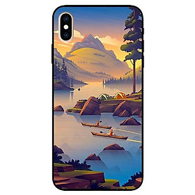 Ốp lưng dành cho Iphone X / Xs - Iphone Xs Max - Iphone Xr mẫu Hai Chiếc Thuyền