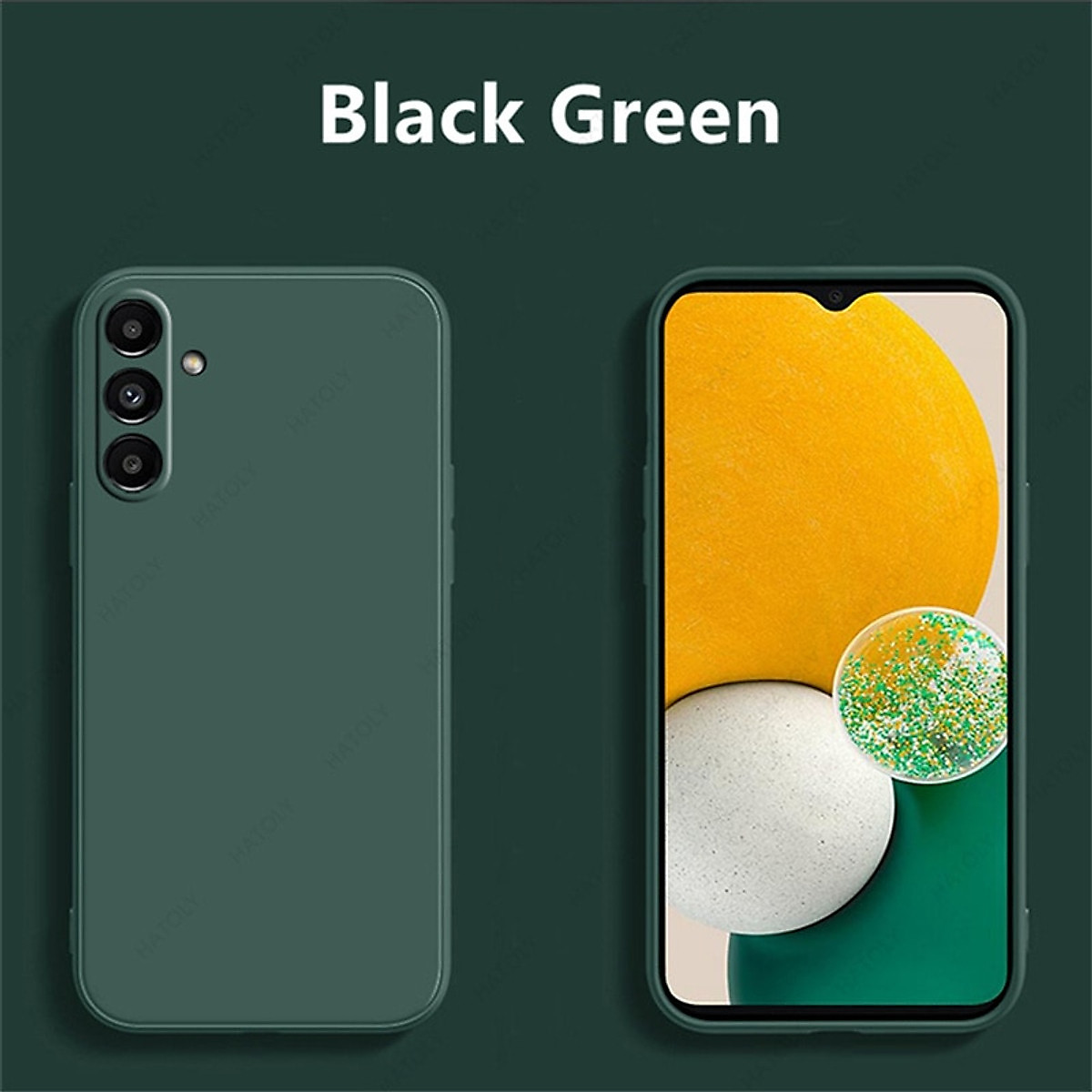 Ốp Dành Cho Samsung Galaxy A35 Cao cấp, chống bẩn, chống bám vân tay, không trơn trượt, bảo vệ camera màu 3D Camera - Hàng nhập khẩu