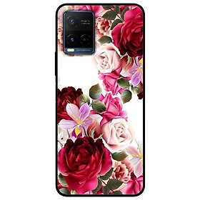 Ốp lưng dành cho Vivo Y21 - Vivo Y21s mẫu Họa Tiết Hoa Hồng