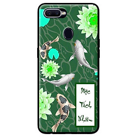 Ốp in cho Oppo A5s Cá Koi Mộc - Hàng chính hãng