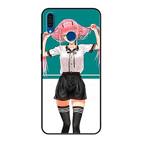 Ốp Lưng in cho Huawei Y9 2019 Mẫu Cô Gái Anime - Hàng Chính Hãng