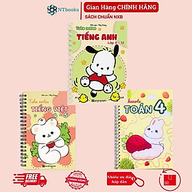 Sách Số tay Takenote lớp 4: Toán + Tiếng Việt 4-5 + Tiếng Anh 3-12 (Phiên Bản Mới Nhất)