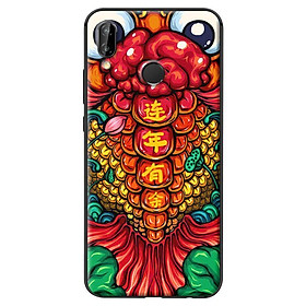 Ốp in cho Huawei Nova 3E Cá Ba Đuôi - Hàng chính hãng