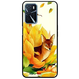 Ốp lưng dành cho Oppo A16 mẫu Cáo Ngồi