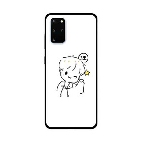 Ốp Lưng Dành Cho Samsung Galaxy S20 Plus mẫu Chàng Đáng Yêu - Hàng Chính Hãng