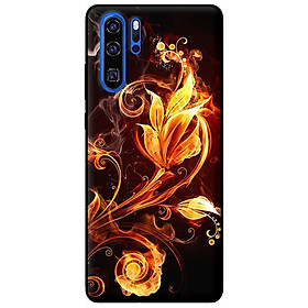 Ốp lưng in cho Huawei P30 Pro Hoa Lửa - Hàng chính hãng