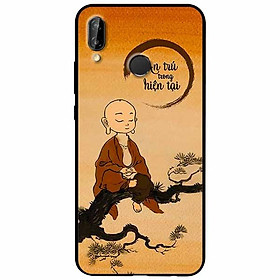 Ốp lưng in cho Huawei Nova 3e Mẫu An Trú Trong Hiện Tại