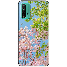 Ốp lưng Redmi 9T - 13C - 13 4G - Redmi Note 13 4G - Note 13 Pro 4G - Note 13 Pro 5G - Đào Hồng Xanh - Hàng Chính Hãng