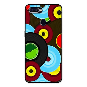 Ốp Lưng in cho Oppo A5s Mẫu Họa Tiết Đĩa CD - Hàng Chính Hãng