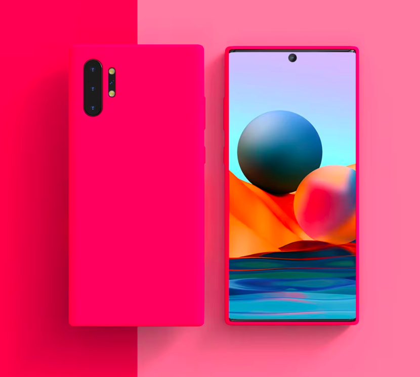 Ốp Dành Cho Samsung Galaxy Note 10 Plus Cao cấp, chống bẩn, chống bám vân tay, không trơn trượt, bảo vệ camera màu 3D Camera - Hàng nhập khẩu