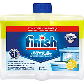 Dung dịch vệ sinh máy rửa bát FINISH hương chanh 250ml- ĐỨC CHÍNH HÃNG