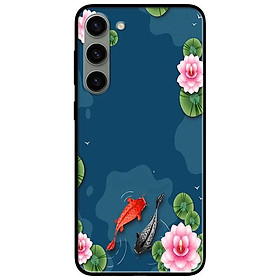 Ốp lưng dành cho Samsung S23 - S23 Plus - S23 Ultra - A34 5G - A54 5G mẫu Cá Koi Đỏ Sen Hồng