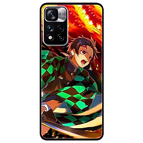 Ốp lưng dành cho Xiaomi Redmi Note 11 Pro ( Bản Nội Địa ) mẫu Anime Áo Sọc Xanh